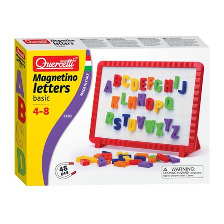 Quercetti Magnetic Board Basic Letters