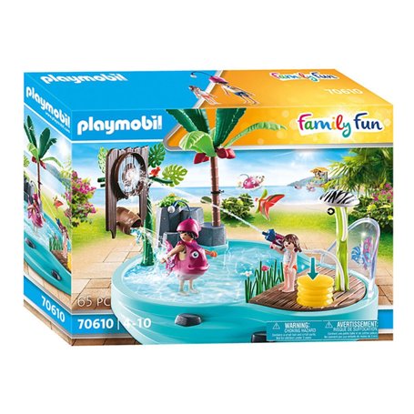 Playmobil Family Fun 70610 Piscine avec jet d'eau