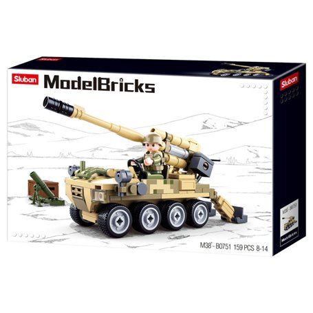 Sluban 8x8 Mobile Cannon