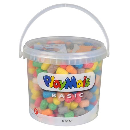 PLAYMAIS Play Corn Basic Bucket 5 litres ( 500 pieces)