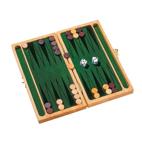 GOKI Wooden Backgammon