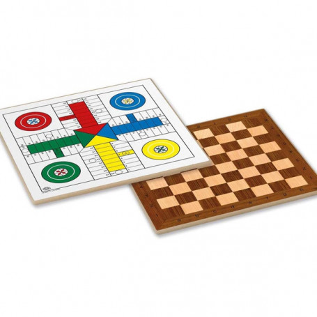 Petits chevaux, échiquiers et dames Cayro (40 x 40 cm) 22,99 €