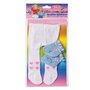 HELESS Dolls maillot with Socks-white
