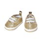 Heless - Doll sneakers Glitter Gold