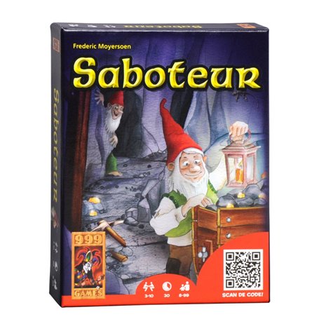 999 Games Saboteur Jeu de cartes Fête