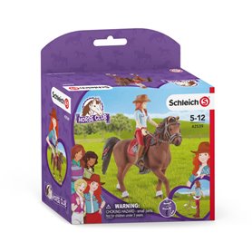 schleich HORSE CLUB Hannah & Cayenne