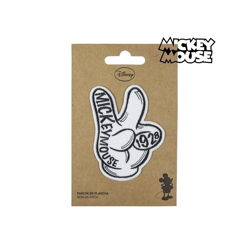 Image secondaire de Patch Mickey Mouse Blanc Polyester