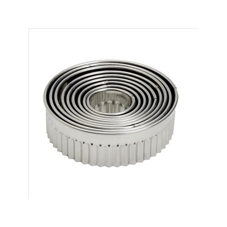 LACOR DECOUPOIR ROND CANNELE INOX P/9 LACOR - 68070
