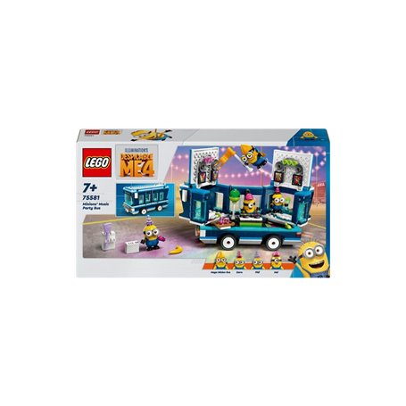 LEGO® Despicable Me 75581 Le disco bus des Minions