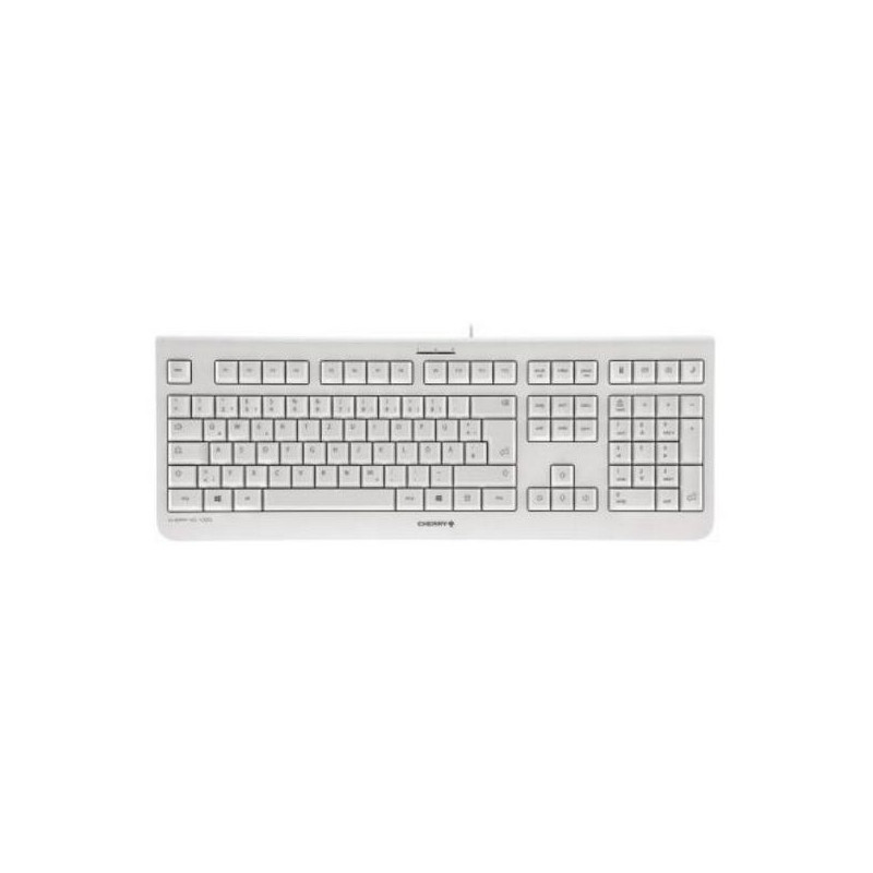 Cherry KC 1000 clavier Universel USB Espagnole Gris