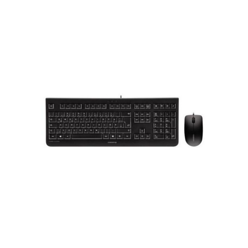 Cherry DC 2000 clavier Souris incluse USB Espagnole Noir