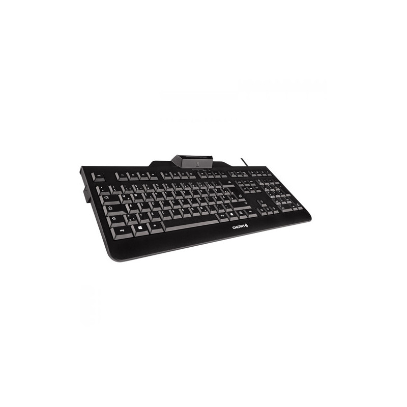 Cherry KC 1000 SC clavier USB Qwerty Espagnole Noir