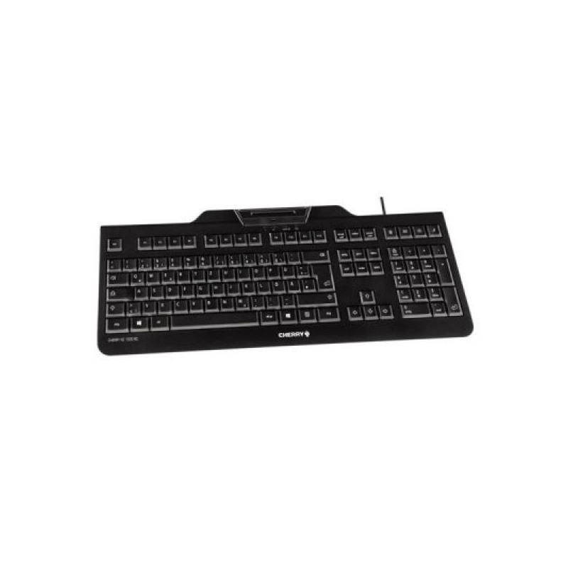 Image secondaire de Cherry KC 1000 SC clavier USB Qwerty Espagnole Noir