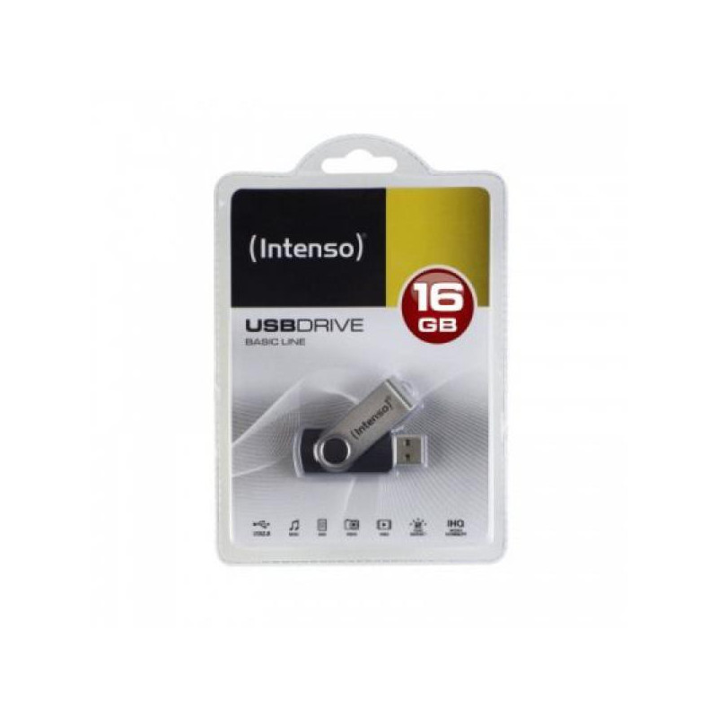 Image secondaire de Clé USB Intenso 3503470 16 GB Argent Noir