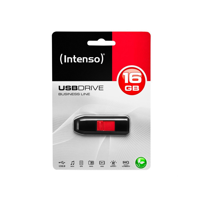 Clé USB Intenso 3511470 16 GB Noir