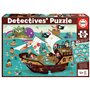 50pcs detective puzzle Bateau pirate
