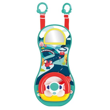 Panneau d activite - volan de voiture