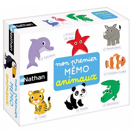 Nathan Mon premier mémo animaux
