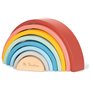 Arc-en-ciel en bois Ruby
