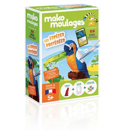 Mako moulage especes protegees ara bleu