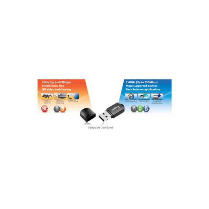 Image secondaire de Point d'Accès Edimax EW-7811UTC USB 2.0