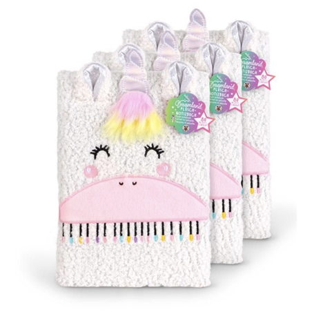 Carnet de notes licorne peluche - Dreamland