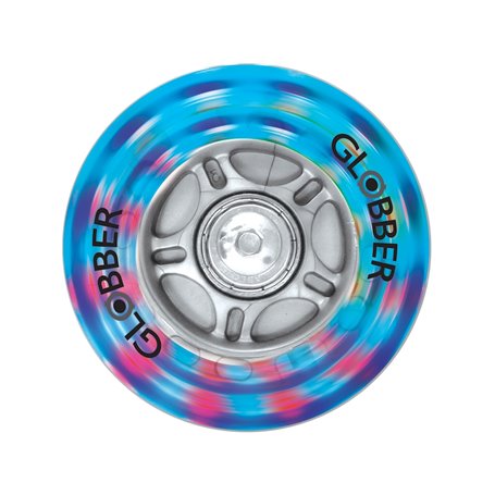 Roue arriere lumineuse pour globber primo/go up 80 mm