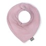 Bavoir bandana - Jeanne - rose