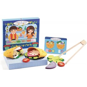Coffret dinette Cyrus et Lena garnir des pitas