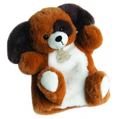 Marionnette a main doudou - chien