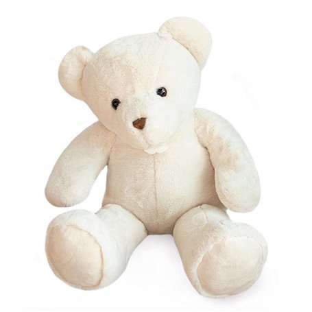 HO2908 Ours en peluche Titours blanc 75 cm