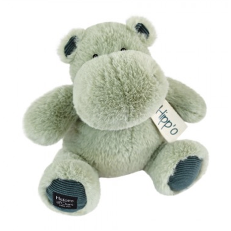 peluche hippo amande - 25 cm
