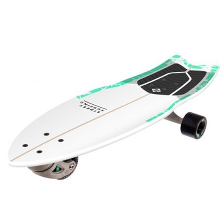 Surfboard Street Surfing Shark Attack 30" psycho green
