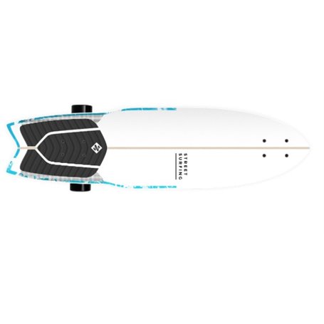 Surfboard Street Surfing Shark Attack 36" psycho blue
