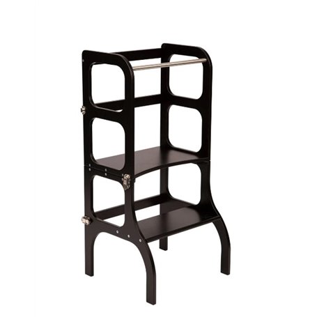 Tour d&#039;apprentissage - table Step&#039;n&#039;Sit noir fermoirs argentés