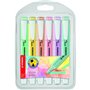 STABILO swing cool Pastel marqueur 6 pièce(s) Pointe biseautée Multicolore