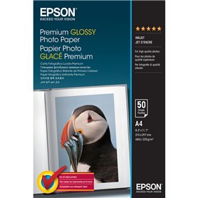 Epson Premium Glossy Photo Paper - A4 - 50 Feuilles Epson Premium Glossy Photo Paper - A4 - 50 Feuilles