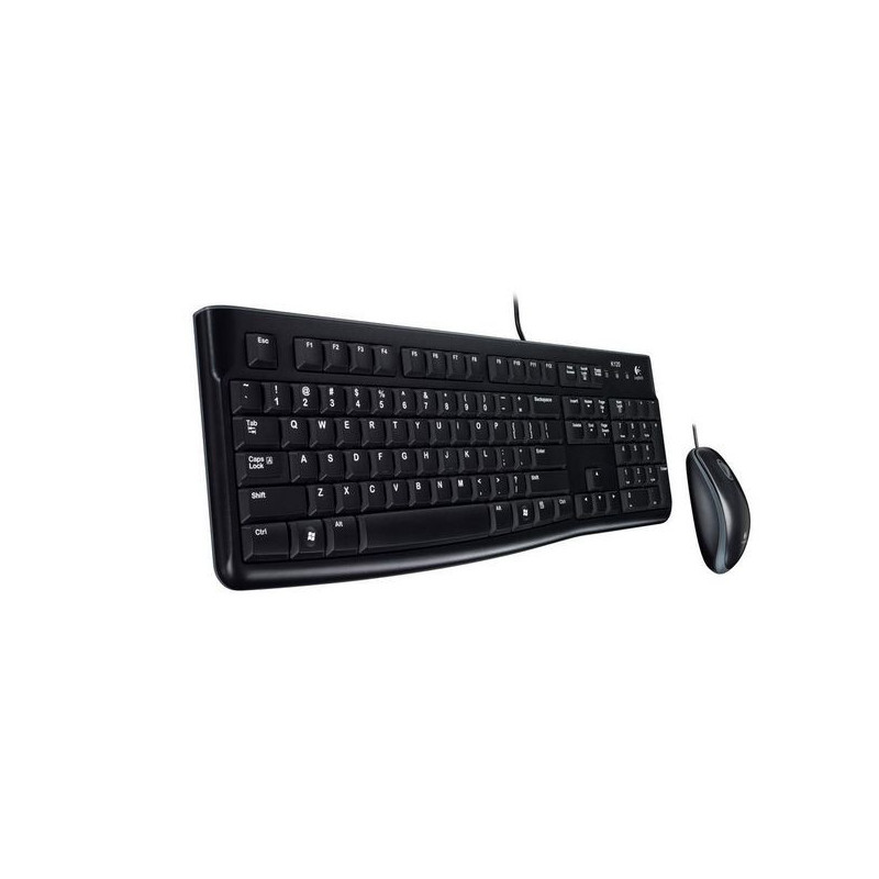 Image secondaire de Logitech Desktop MK120 clavier Souris incluse USB Qwerty Noir