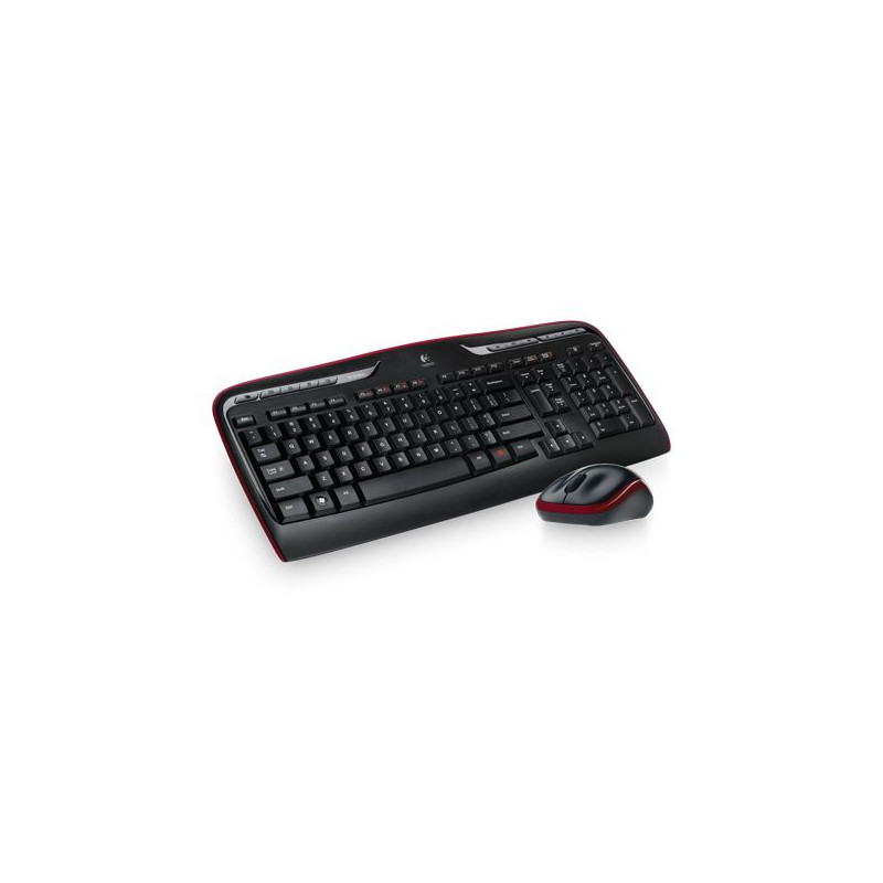 Image secondaire de Logitech Wireless Combo MK330 clavier Souris incluse RF sans fil Qwerty Nordique