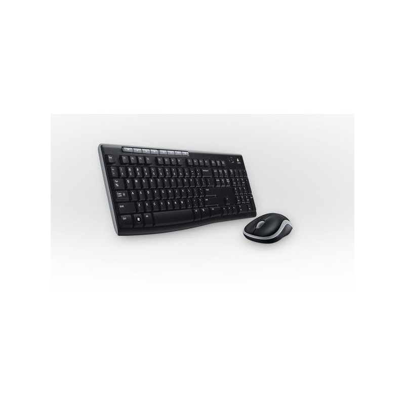 Image secondaire de Logitech Wireless Combo MK270 clavier Souris incluse USB Qwerty Espagnole Noir