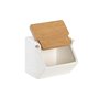 5 x 14 x 12 cm Naturel Porcelaine Blanc