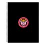 Cahier à Spirale Kings League Porcinos Noir 5 mm