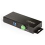 StarTech.com Hub USB 3.0 7 Ports avec 7x USB-A, Boîtier Industriel en Métal, Hub USB 7 ports avec Protection ESD, Montag