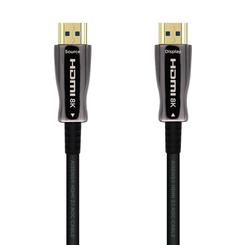 AISENS A153-0524 câble HDMI 100 m HDMI Type A (Standard) Noir