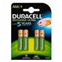 Duracell StayCharged AAA (4pcs) Batterie rechargeable Hybrides nickel-métal (NiMH)