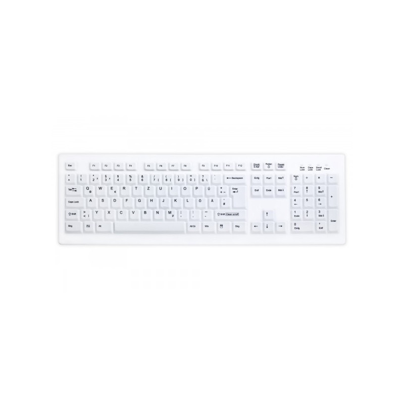 Clavier lavable désinfectable Active Key FTRTUS0300 USB Blanc