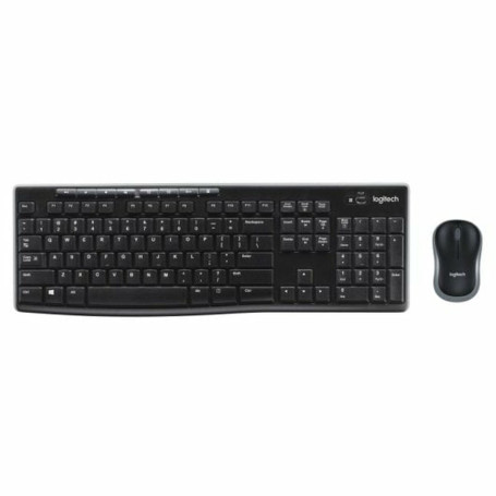 Logitech Wireless Combo MK270 clavier Souris incluse USB QWERTY Italien Noir