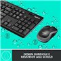 Logitech Wireless Combo MK270 clavier Souris incluse USB QWERTY Italien Noir