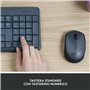 Logitech MK235 clavier Souris incluse Universel USB QWERTY Italien Gris