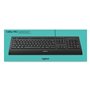 Logitech K280E Pro f/ Business clavier Bureau USB QWERTY US International Noir